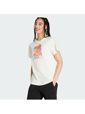 adidas adidas T-Shirt 167741 Biały Loose Fit