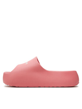 Tommy Jeans Natikači Tjw Chunky Flatform Slide EN0EN02454 Roza