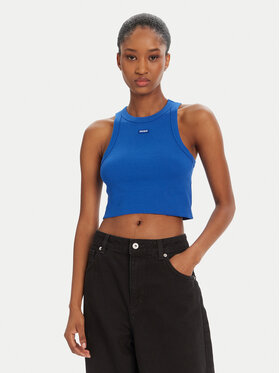 HUGO HUGO Top Baby 50511450 Niebieski Slim Fit