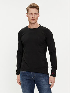 REPLAY Replay Longsleeve M6653.000.23352P Czarny Regular Fit