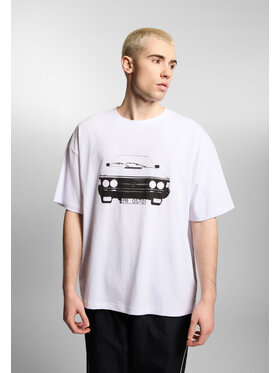PROSTO. PROSTO. T-Shirt Polonez Biały Oversize