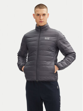 EA7 Emporio Armani EA7 Emporio Armani Vatovaná bunda 8NPB23 PNGPZ U8115 Sivá Regular Fit