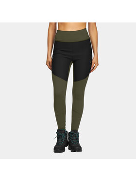 Alpinus Alpinus Legginsy Orta Khaki Slim Fit