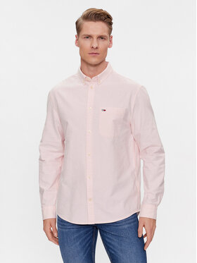 Tommy Jeans Tommy Jeans Camicia Oxford DM0DM18335 Rosa Regular Fit