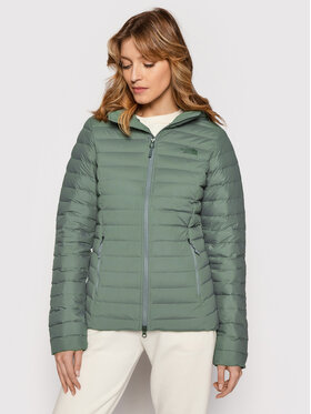 The North Face The North Face Geacă din puf Stretch NF0A4R4K Verde Regular Fit