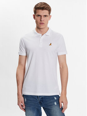 Brave Soul Brave Soul Tricou polo MPS-131KUROKIC Alb Regular Fit