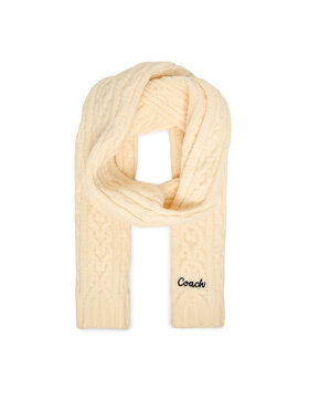 Coach Coach Sciarpa CCL89 Écru