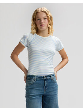 Lee Lee T-Shirt BABY TEE Kolorowy Slim Fit