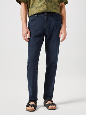 Wrangler Wrangler Jeansy RIVER Niebieski Straight Fit