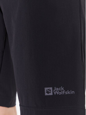 Jack Wolfskin Sportske Kratke Hlače Prelight 1508081 Crna Regular Fit