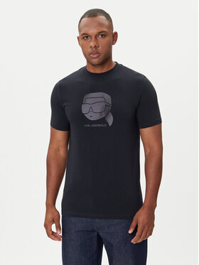 KARL LAGERFELD KARL LAGERFELD T-shirt 755032 554221 Tamnoplava Regular Fit