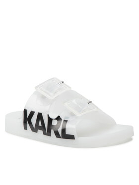 KARL LAGERFELD KARL LAGERFELD Klapki KL80720 Biały