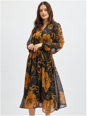 Orsay Orsay Sukienka 471697-660000__42 Czarny Regular Fit