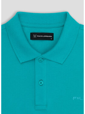 Pako Lorente Pako Lorente Polo P24SF-TX-003 Zielony Classic Fit
