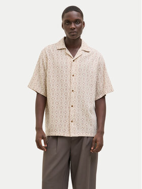 Jack&Jones Jack&Jones Koszula Bluvincent 12273289 Beżowy Relaxed Fit
