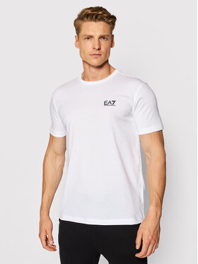 EA7 Emporio Armani EA7 Emporio Armani Tričko 8NPT51 PJM9Z 1100 Biela Regular Fit