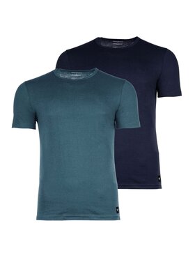 Emporio Armani Emporio Armani T-Shirt 31424 Niebieski Comfort Fit
