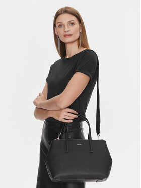 Calvin Klein Ročna Torba Ck Must Tote Md K60K611441 Črna