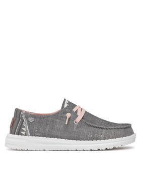Hey Dude Hey Dude Polobotky Wendy Boho 40054-030 Šedá