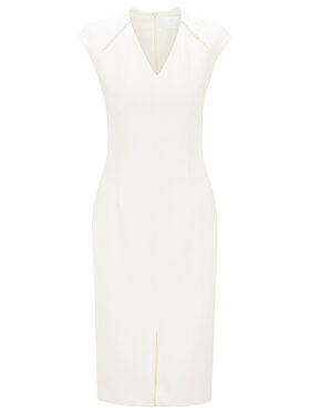 BOSS Boss Igapäevane kleit Dulipa 50451351 Valge Slim Fit