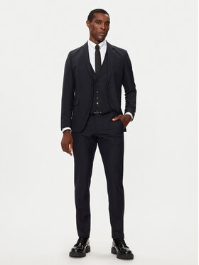 KARL LAGERFELD KARL LAGERFELD Anzug 115244 544008 Dunkelblau Slim Fit