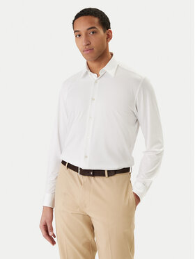 BOSS BOSS Marškiniai P-Liam 50556672 Balta Regular Fit