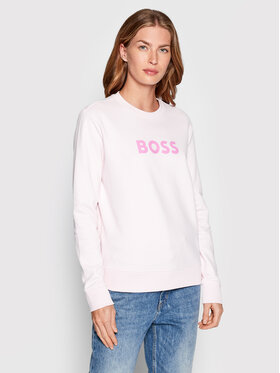 Boss Boss Pulóver Elaboss_6 50468357 Rózsaszín Regular Fit