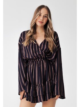 LAURELLA LAURELLA Sukienka codzienna 4TU056 Granatowy Regular Fit