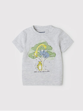 Mayoral Mayoral T-shirt 1012 Grigio Regular Fit