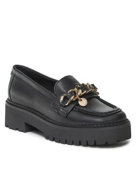 Tommy Hilfiger Tommy Hilfiger Loafers Chain Chunky Loafer FW0FW06865 Čierna