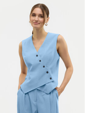 Vero Moda Vero Moda Vestă Liba 10324631 Albastru celest Regular Fit
