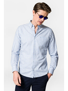 Lancerto Lancerto Koszula Aletta KO073222000017 Niebieski Slim Fit
