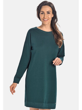 Teyli Teyli Sukienka 501 Zielony Standard Fit