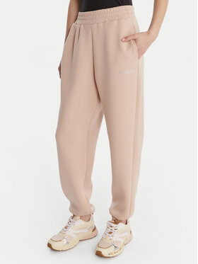 Guess Guess Штани з тканини 169841 Бежевий Slim Fit