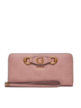 Guess Guess Veľká dámska peňaženka Izzy Peony (PD) Slg SWPD92 09460 Ružová