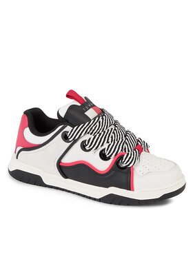 Tommy Jeans Tommy Jeans Laisvalaikio batai Tjw Skate Sneaker Oversize Lace EN0EN02279 Balta