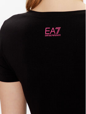 EA7 Emporio Armani T-shirt 3RTT44 TJFKZ 1200 Crna Regular Fit