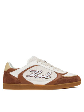 KARL LAGERFELD KARL LAGERFELD Sneakersy Kandidate KL63816 Hnědá