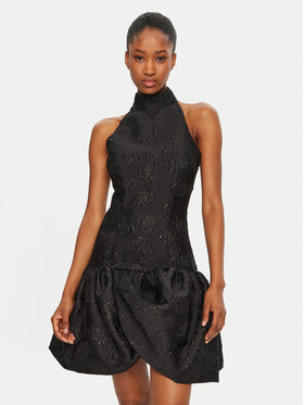 ROTATE ROTATE Rochie cocktail 113663100 Negru Slim Fit