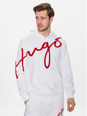 Hugo Hugo Felpa 50482920 Bianco Regular Fit