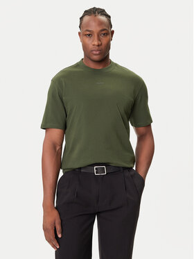 HUGO HUGO T-shirt Dapolino 50488330 Verde Relaxed Fit