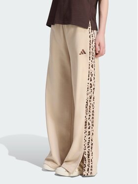 adidas adidas Spodnie dresowe 168142 Beżowy Loose Fit