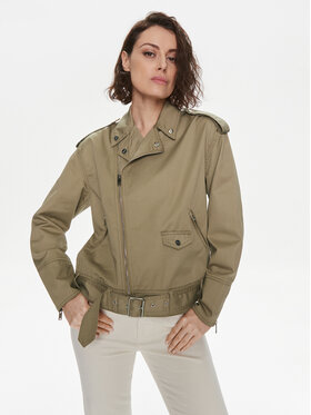 Silvian Heach Silvian Heach Übergangsjacke GPP24440GB Beige Relaxed Fit