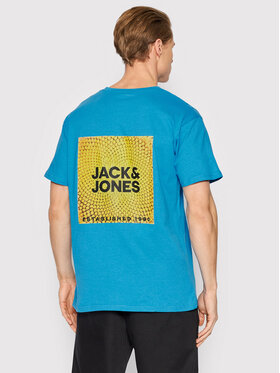 Jack&Jones Jack&Jones Marškinėliai You 12213077 Mėlyna American Fit