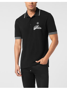 PHILIPP PLEIN PHILIPP PLEIN Polokošeľa 26149 Čierna Slim Fit
