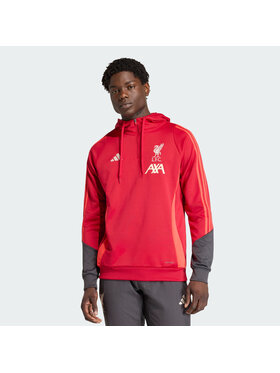 adidas adidas Bluza techniczna Liverpool Czerwony Regular Fit