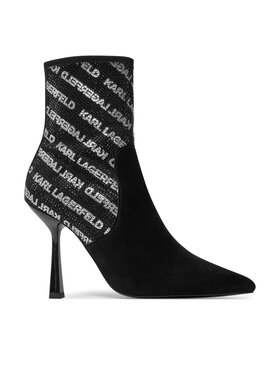 KARL LAGERFELD KARL LAGERFELD Členková obuv KL31354 Čierna
