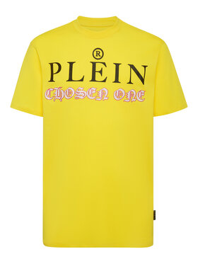 PHILIPP PLEIN PHILIPP PLEIN T-shirt 1433 Giallo Regular Fit