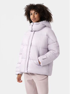 4F 4F Kurtka zimowa 4FAW23TDJAF231 Fioletowy Regular Fit