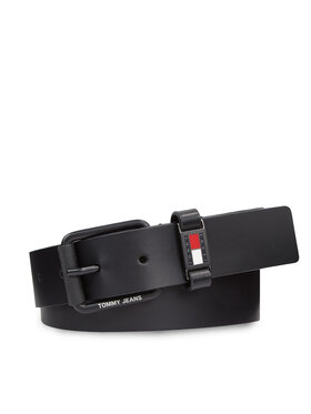 Tommy Jeans Tommy Jeans Pánský pásek Tjm Roller Buckle 3.5 AM0AM11674 Černá
